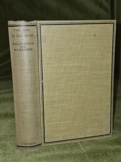 The Boy in the Bush First Edition D H Lawrence & Skinner0