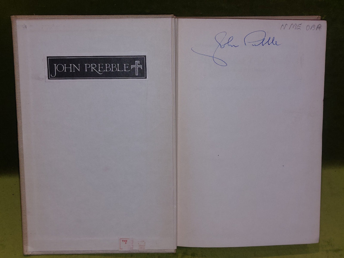 We Pointed Them North (1955) Abbot & Smith Bookplate & Signed By John Prebble 3
