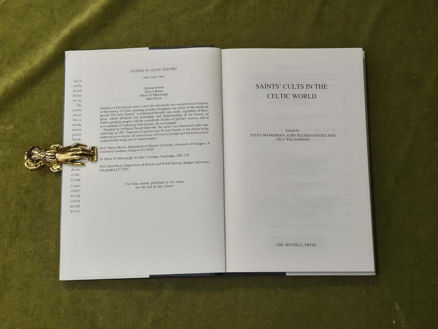 Saints' Cults in the Celtic World - Boardman, Davies, Williamson -Boydell 20094