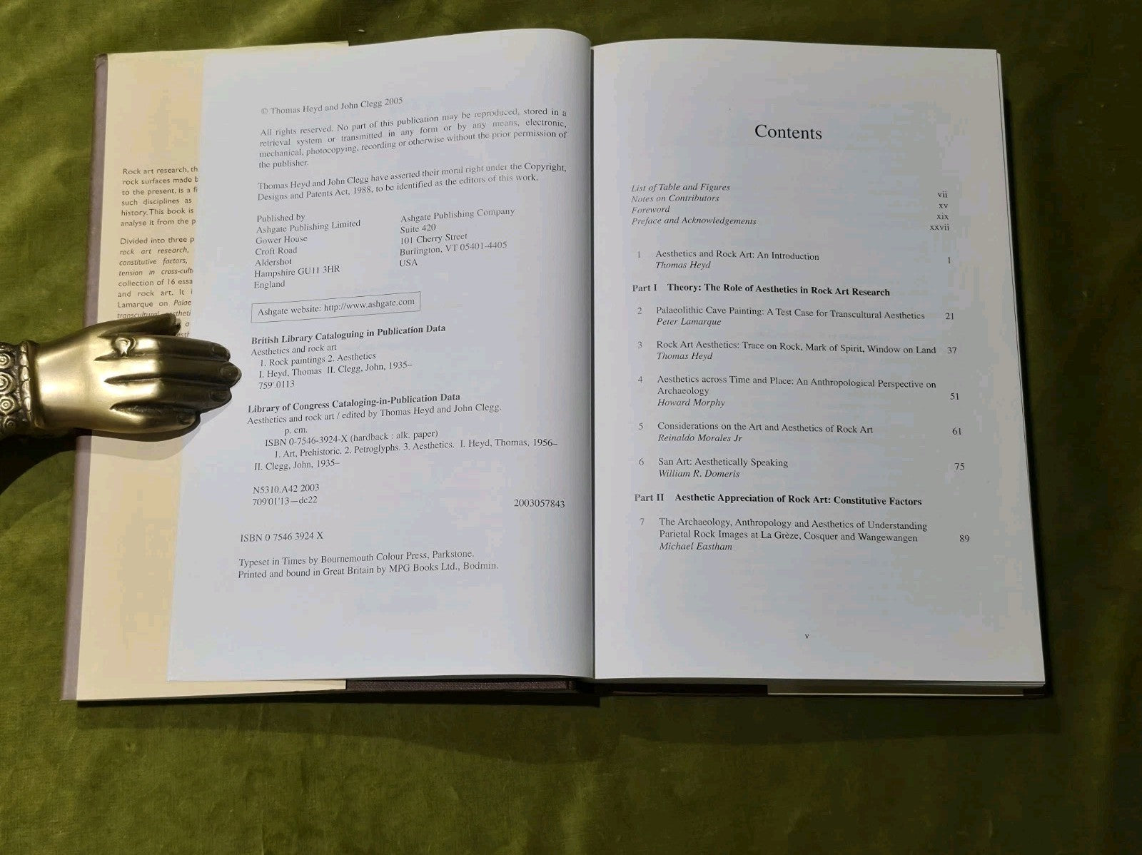 Aesthetics and Rock Art by Thomas Heyd & John Clegg - Hardback 4