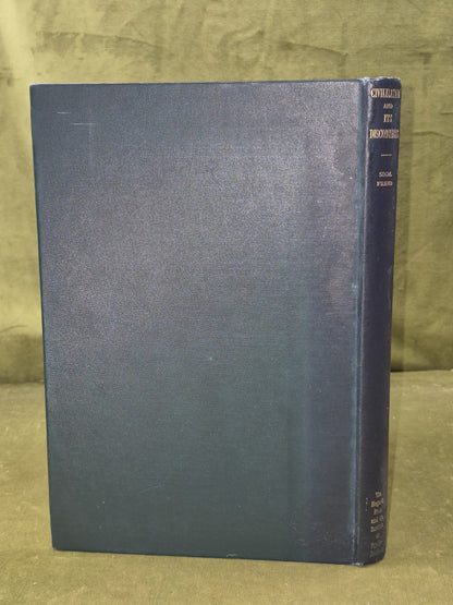 Civilization and its Discontents First Edition Freud 1930 Hogarth Press Woolf1