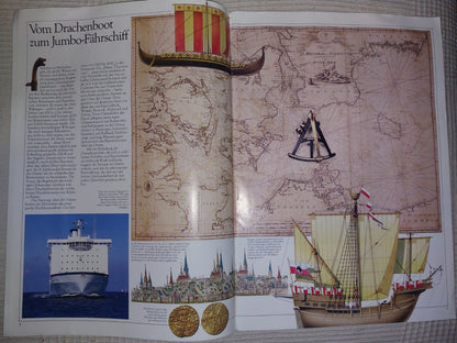 TT-Line Logbuch Sales Brochure 1980s Including Fleet Diagrams5