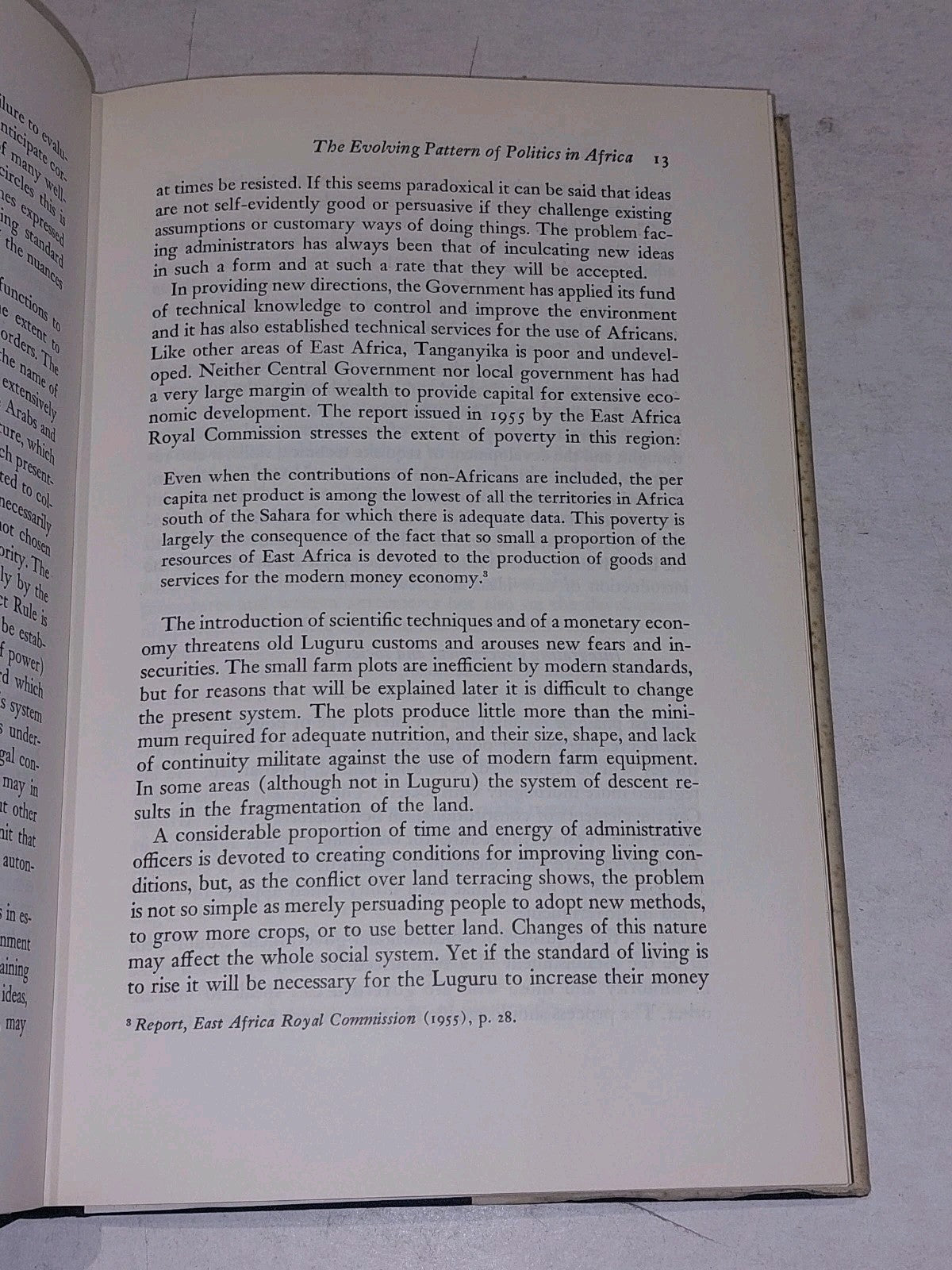 land and politics among the luguru of tanganyika, Young & Fosbrooke (1960) 1st 5