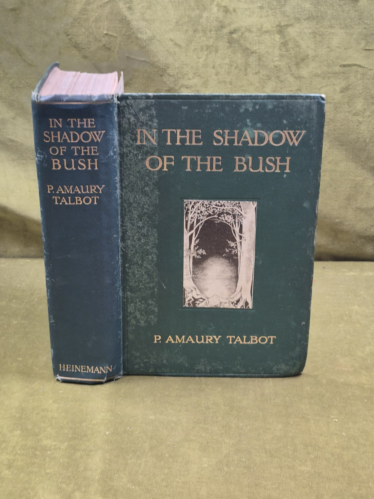 In the shadow of the Bush by P. Amaury Talbot 1912 Heinemann 1st HB0
