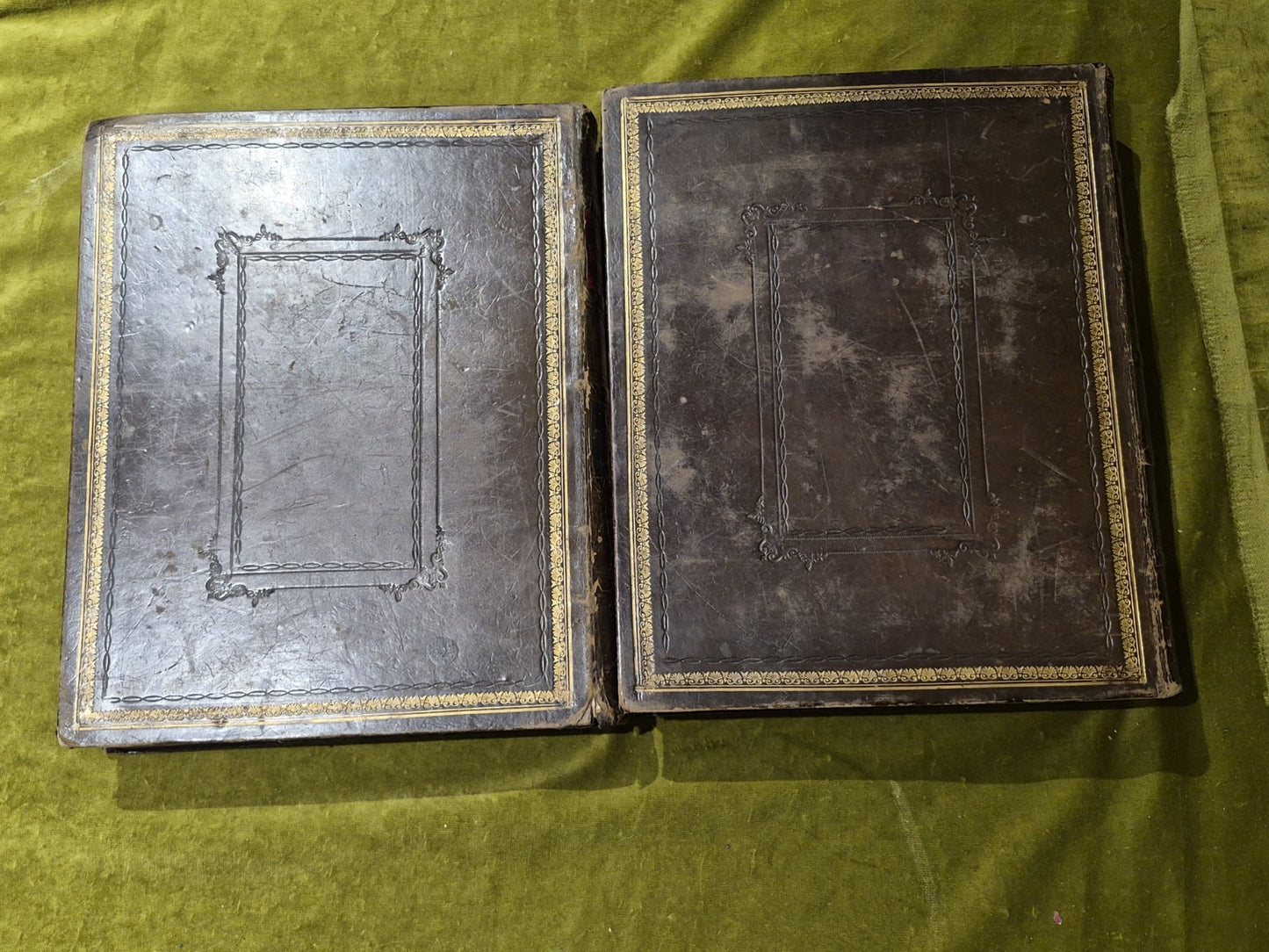 John Brown’s Self Interpreting Bible. Both Volumes (complete) Blackie Circa 18452