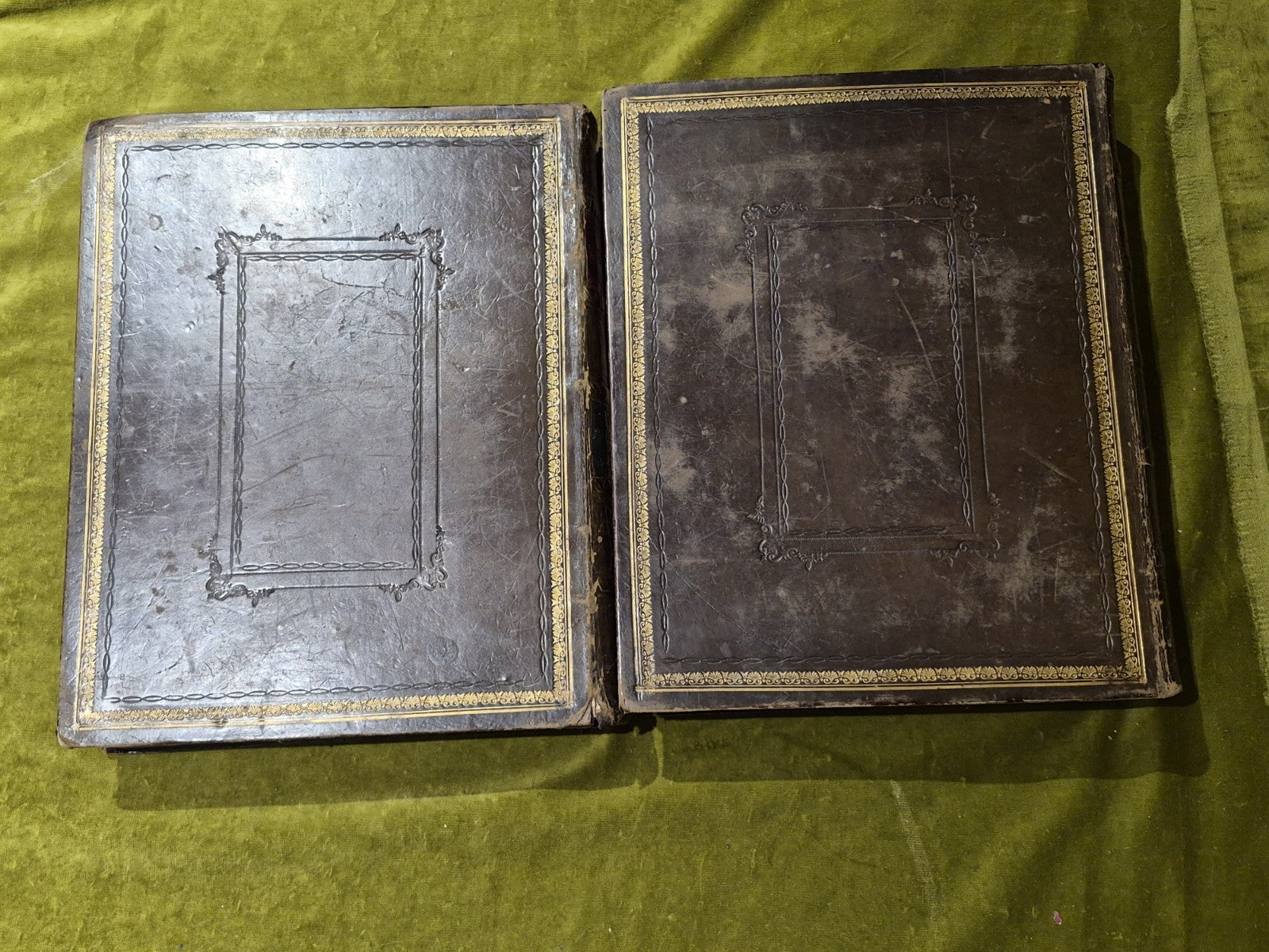 John Brown’s Self Interpreting Bible. Both Volumes (complete) Blackie Circa 18452