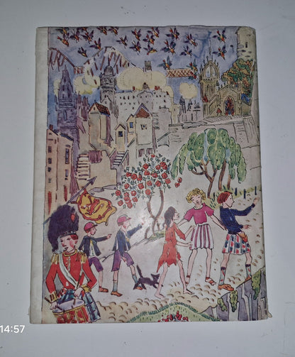 THE ENCHANTED CAPITAL OF SCOTLAND JESSIE M KING ILLUSTRATED  1945 1st Edition.1