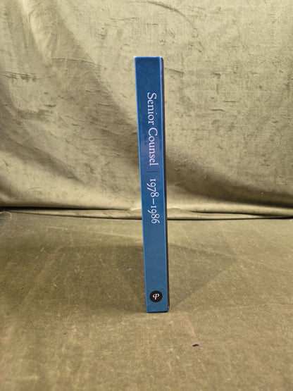 Senior Counsel 1978-1986 : Lord Hope's Diaries - David Hope , Avizandum 20172