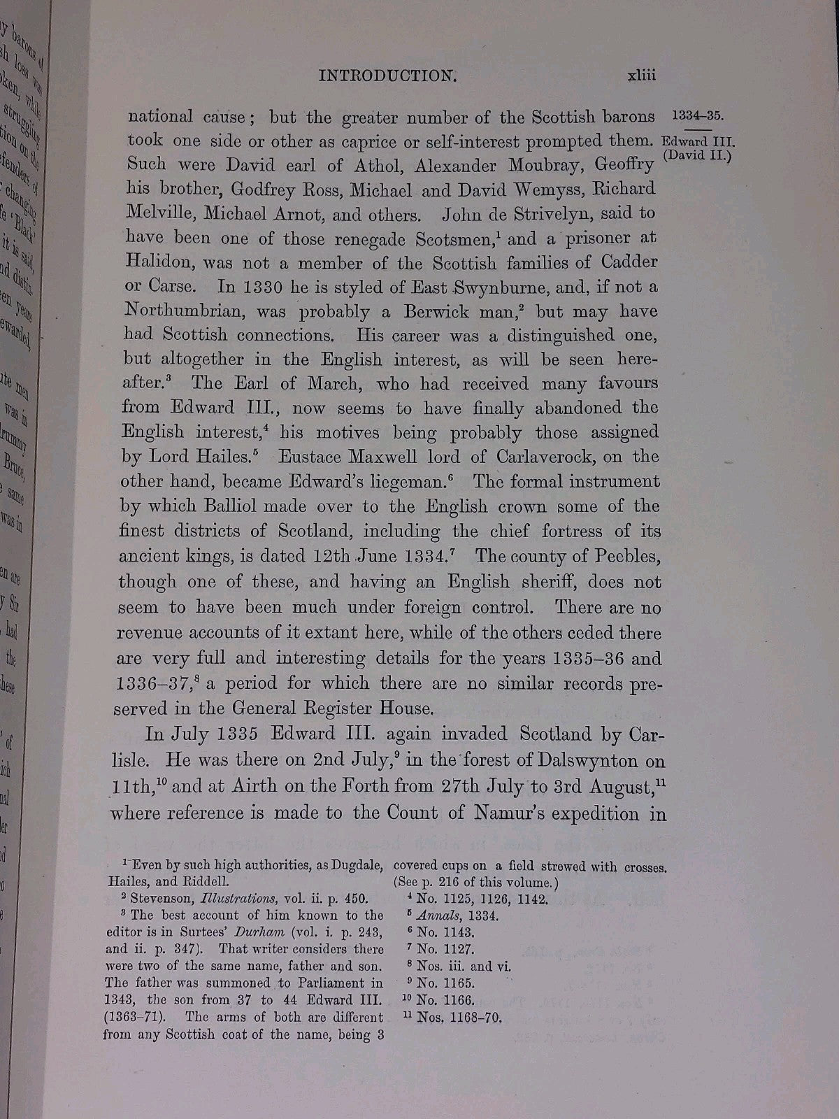 Calendar Of Documents Relating To Scotland 4 Volume Set. 15