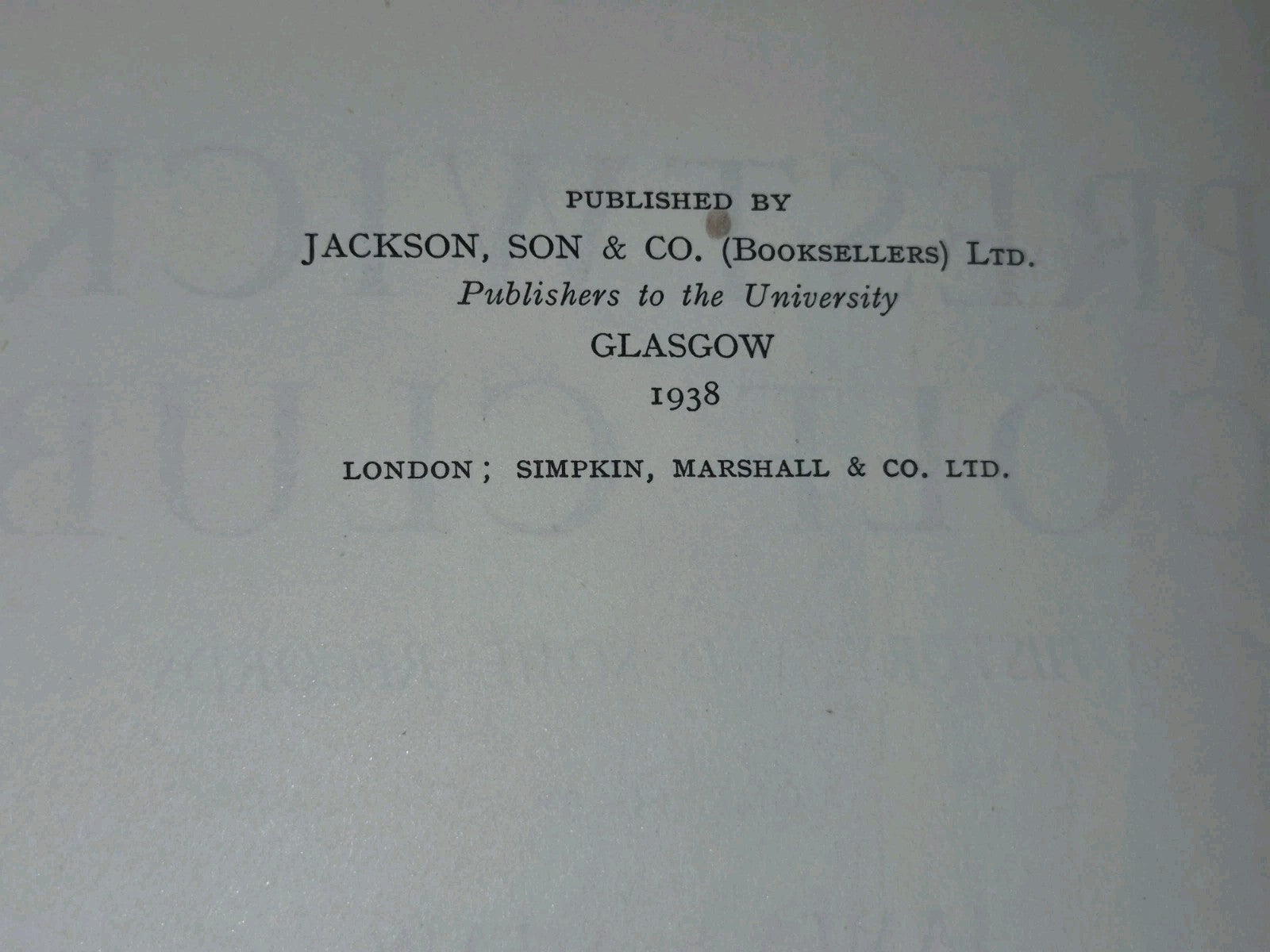 Prestwick Golf Club James E Shaw 1938 Jackson Glasgow7