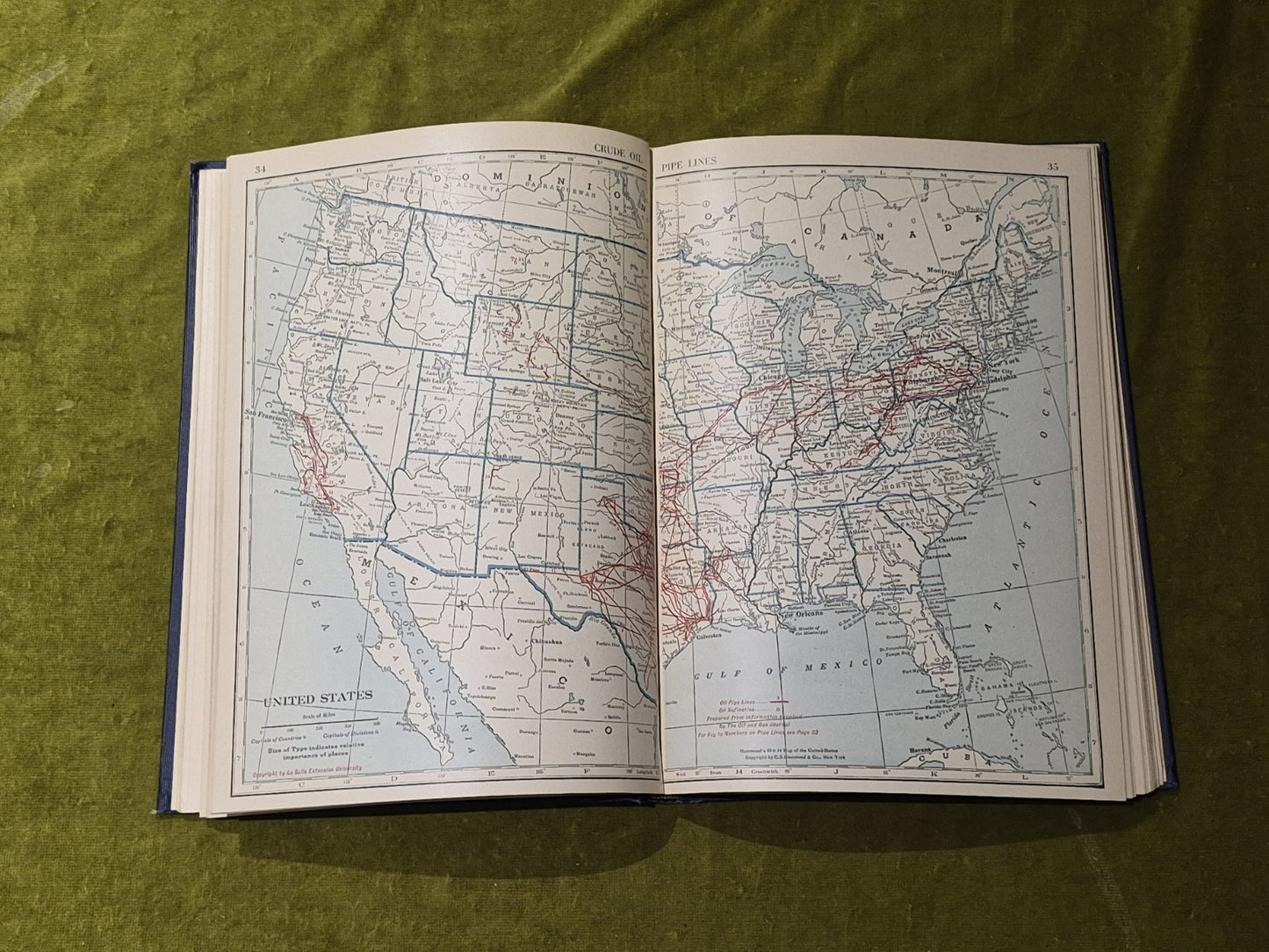Atlas of Traffic Maps, Lasalle Extension University Chicago 19306