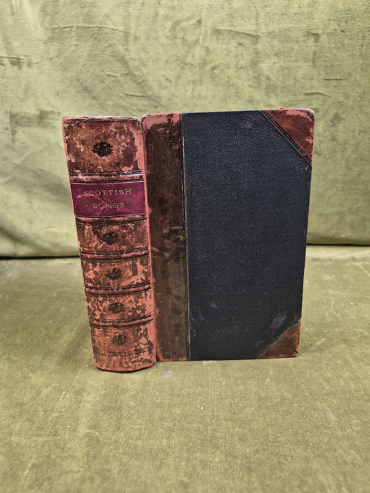 1829 THE SCOTTISH SONGS COLLECTED & ILLUSTRATED by ROBERT CHAMBERS 2 Vols in 10