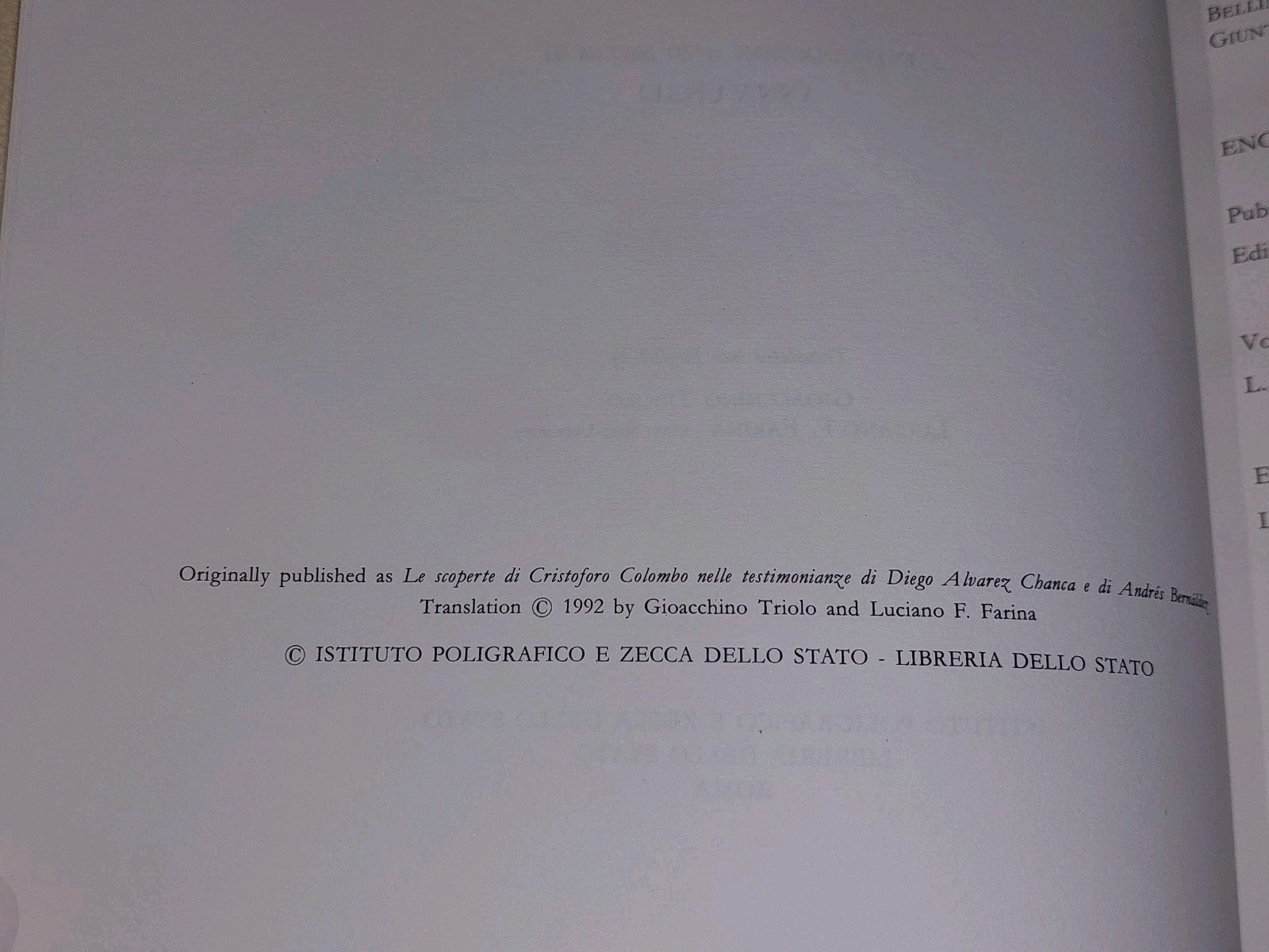Christopher Columbus Discoveries In The Testimonials Of Diego... (1992) English4
