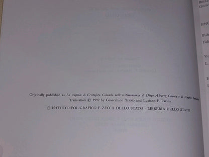 Christopher Columbus Discoveries In The Testimonials Of Diego... (1992) English4