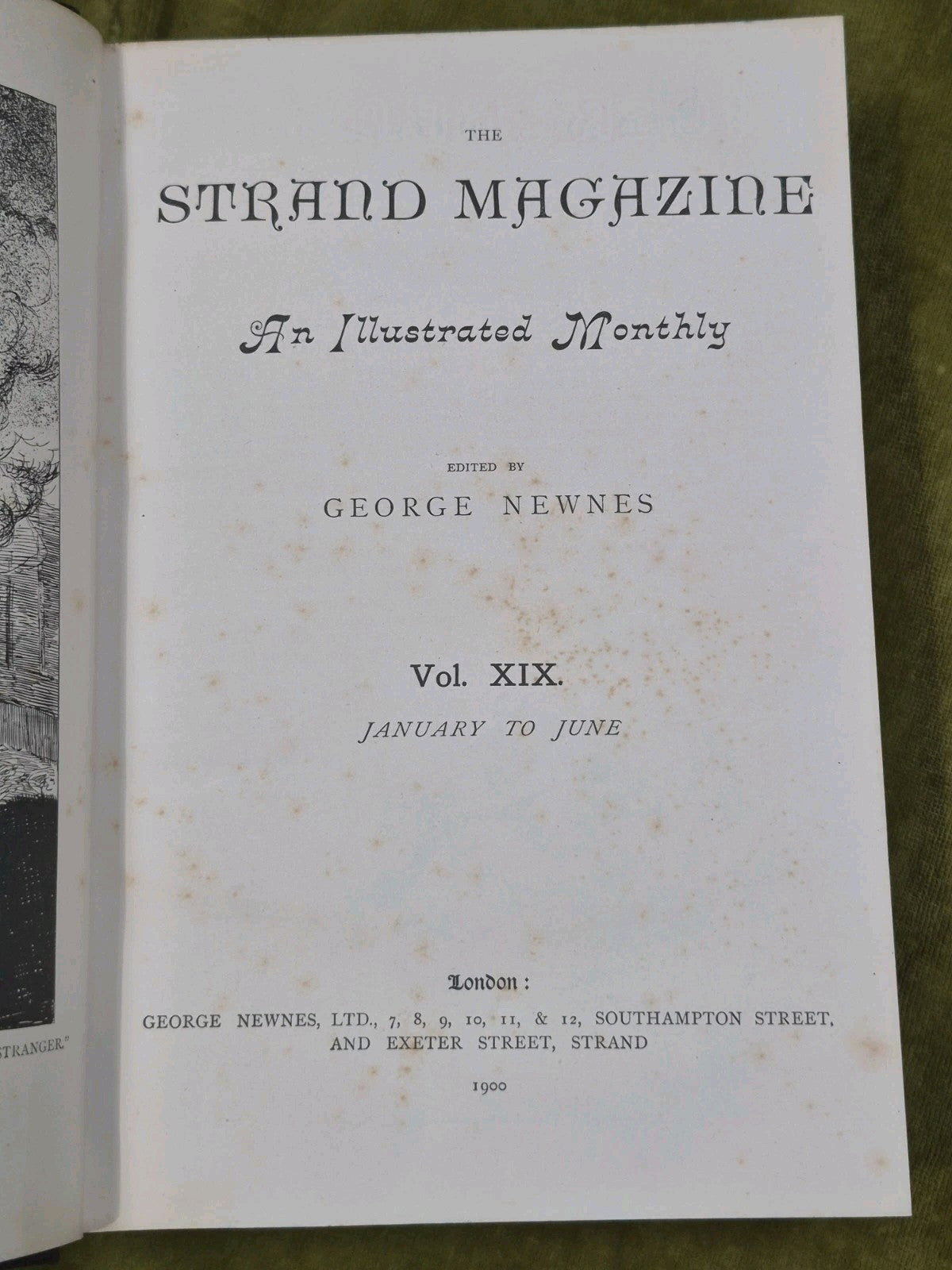 Strand Magazine 1900 XIX Conan Doyle Nesbit5