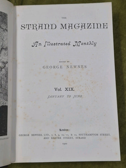 Strand Magazine 1900 XIX Conan Doyle Nesbit5