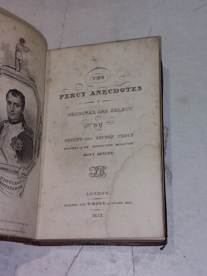 The Percy Anecdotes  Sholto & Reuben Percy [T. Boys] (1823) Hb Book2