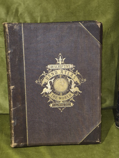 Zell's Descriptive Hand Atlas of The World (1875) John Bartholemew Ellwood Zell4