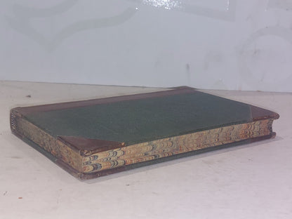 Oliver Goldsmith A Biography by Washington Irving 1850 Quarter Leather Hb5