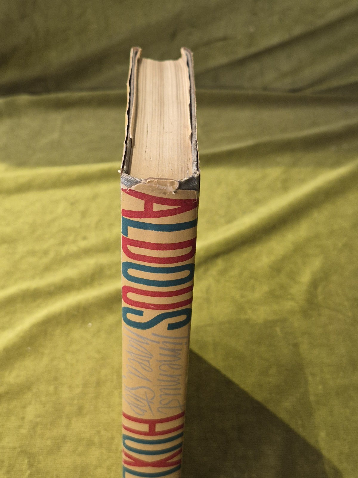 Time Must Have a Stop - Aldous Huxley , Chatto & Windus 1945 1st / 1st  HB DJ4