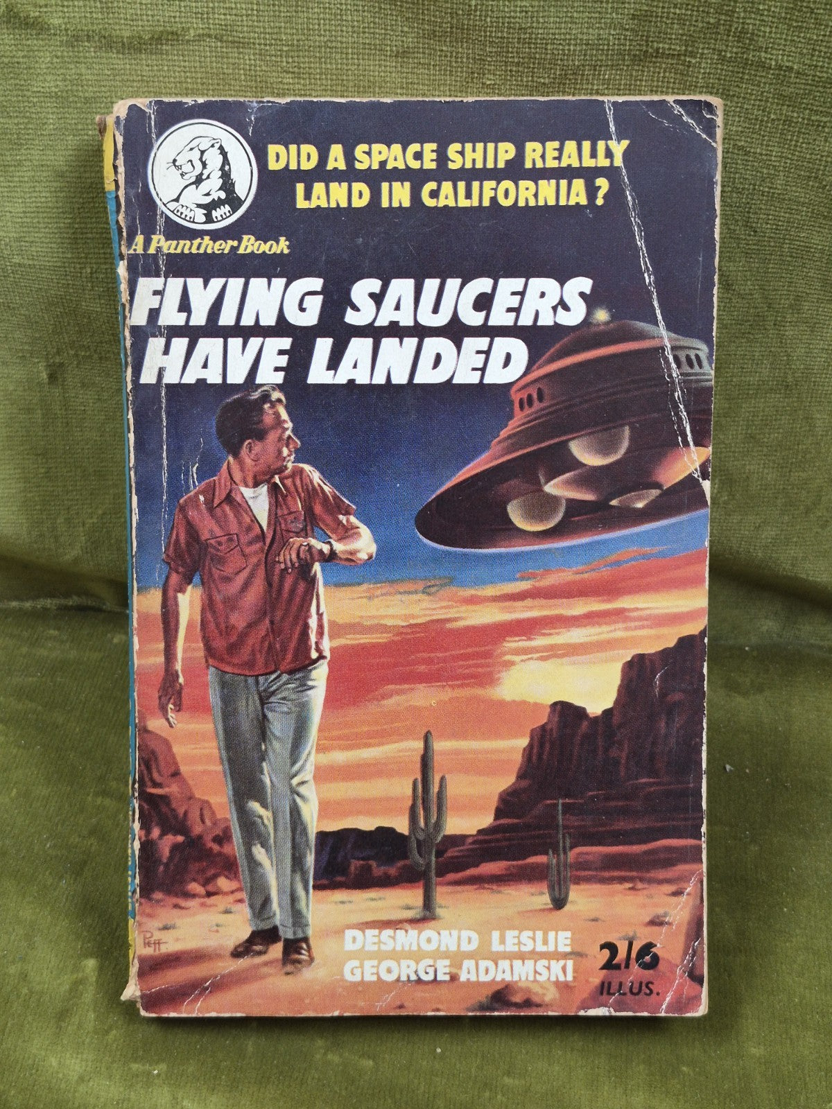 Flying Saucers Have Landed 1957 Desmond Leslie Panther Book Paperback0