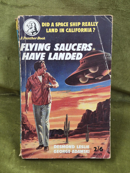 Flying Saucers Have Landed 1957 Desmond Leslie Panther Book Paperback0