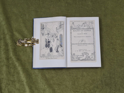 Malta and Cyprus - Gladys Peto , J M Dent 1926 1st8