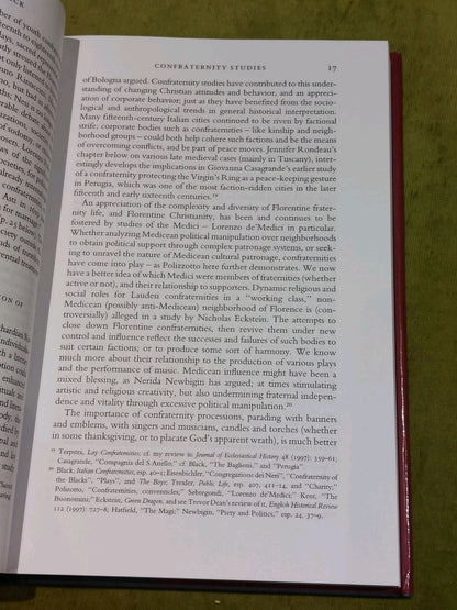 The Politics of Ritual Kinship : Confraternities & Social Order  Terpstra 20005
