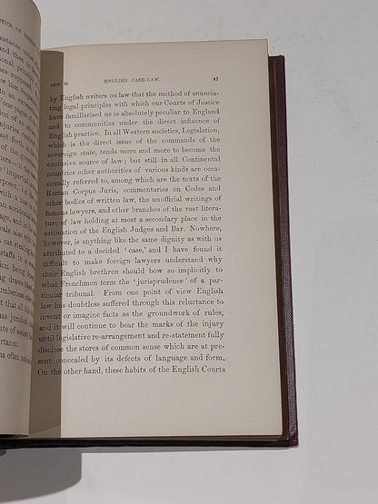 Lectures on the Early History of Institutions (1893) Henry Sumner Maine Hb Book5