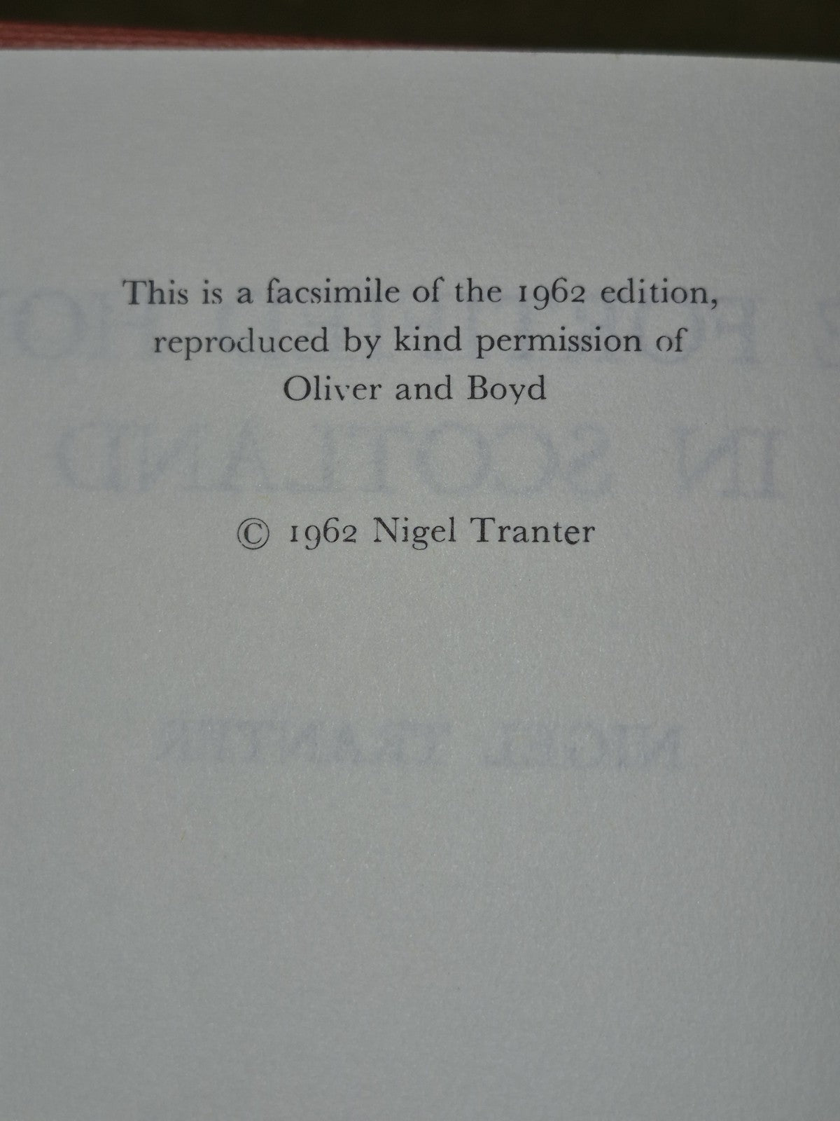 The Fortified House in Scotland Nigel Tranter First Editions + Facsimile HB DJ7