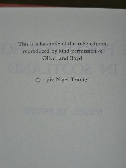 The Fortified House in Scotland Nigel Tranter First Editions + Facsimile HB DJ7