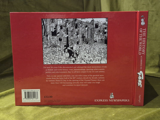 Collectable Vintage The History Of The World According To Giles Hardback 20101