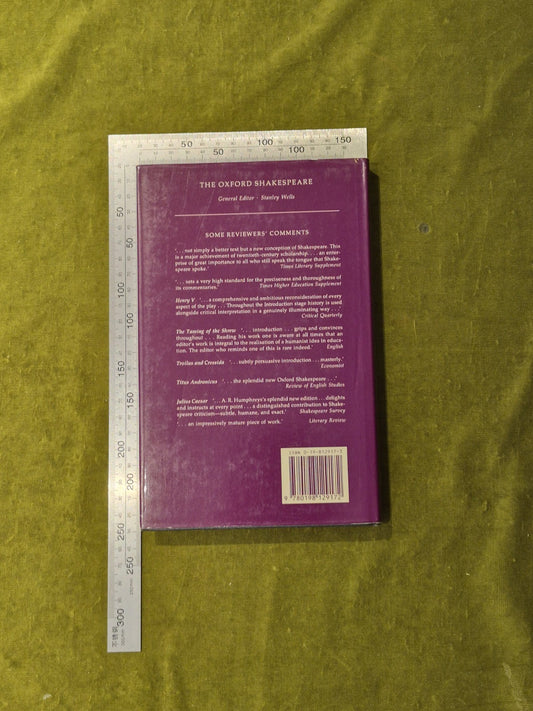 The Oxford Shakespeare - The Tempest - Ed. Stephen Orgel VGC HB DJ1