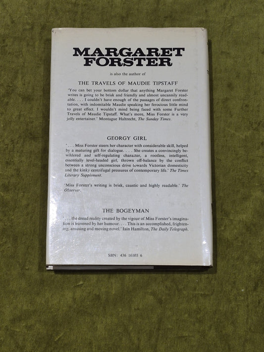 FORSTER, MARGARET The Park 1968 First Edition Hardcover with dust jacket.1
