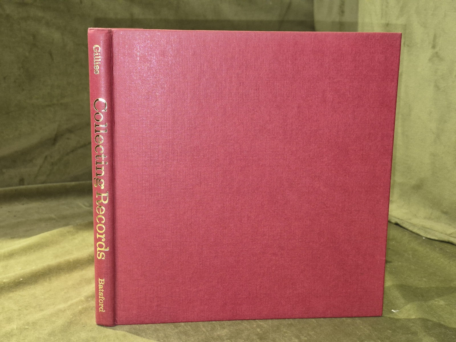 Collecting Records Douglas Gillies 1966 Hardback Book3