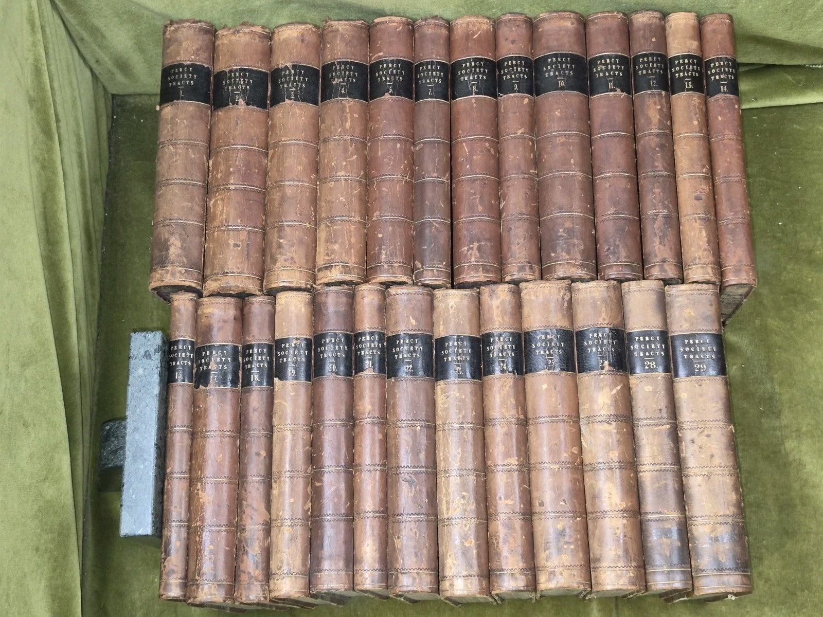 Percy Society Early English Poetry Ballads Set of 26 Volumes Richards1