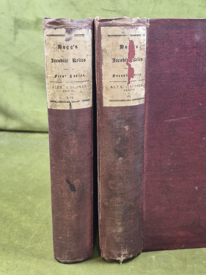 The Jacobite Relics of Scotland Vols 1 & 2 - James Hogg , Gardner 18741