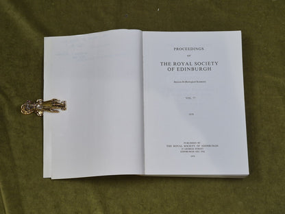 Natural Environment of the Outer Hebrides (vol. 77) J. Morton Boyd (editor) 19794