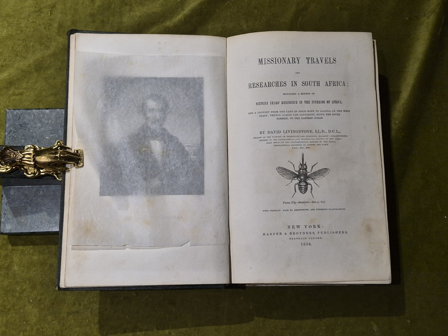 1857 Missionary Travels and Researches in South Africa by David Livingstone5