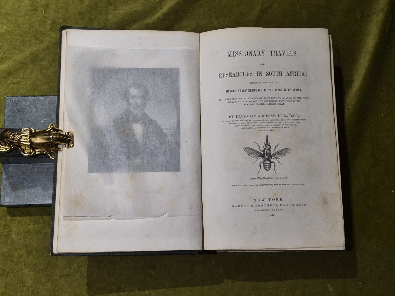 1857 Missionary Travels and Researches in South Africa by David Livingstone5