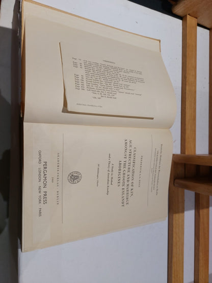 Classification of Kin Amongst the Groote Eylandt Aborigines Frederick Rose 19602