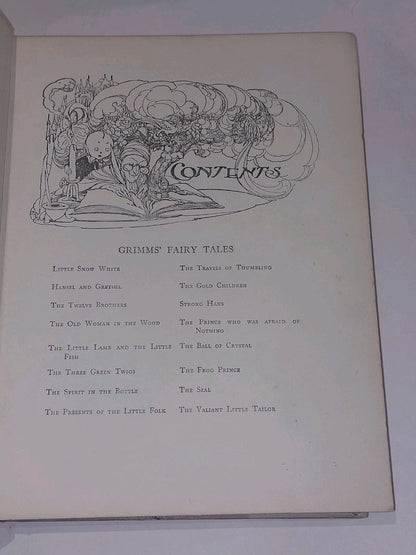 Fairy Tales From Grimm And Anderson - Illustrated By Anne Anderson , Circa 19305