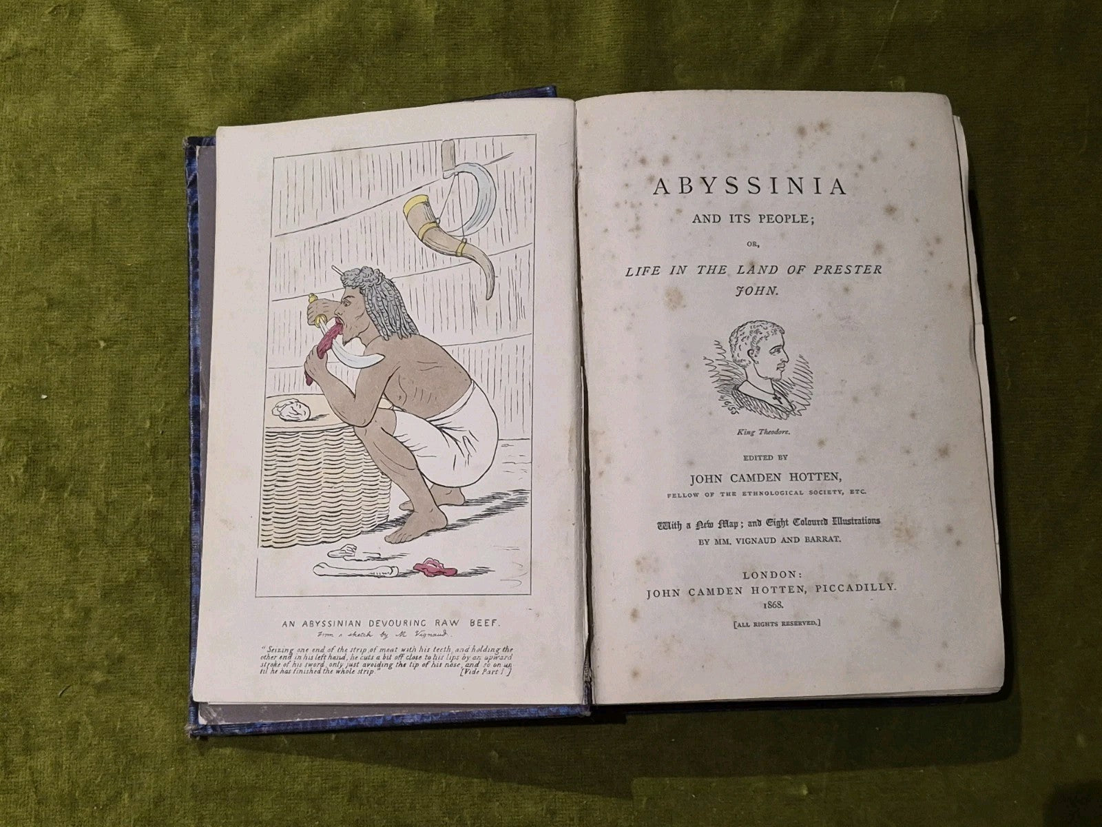 1868 Abyssinia and Its People John Camden Hotten First Ed Illustrated4