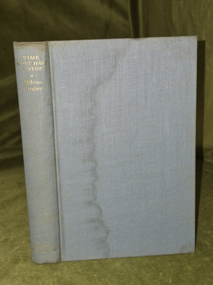 Time Must Have a Stop, Aldous Huxley 1945 1st Edition Dust Jacket3