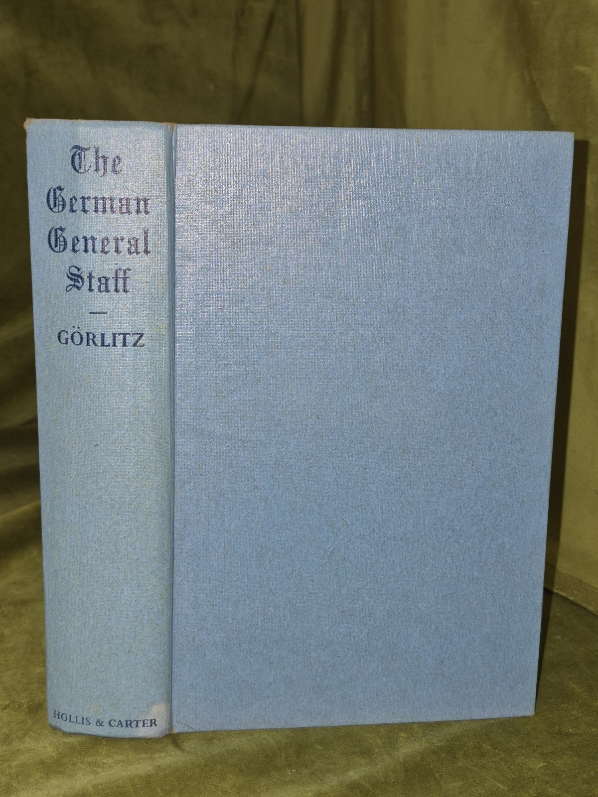 WALTER GORITZ The German General Staff - 1st ed 1953 DJ2