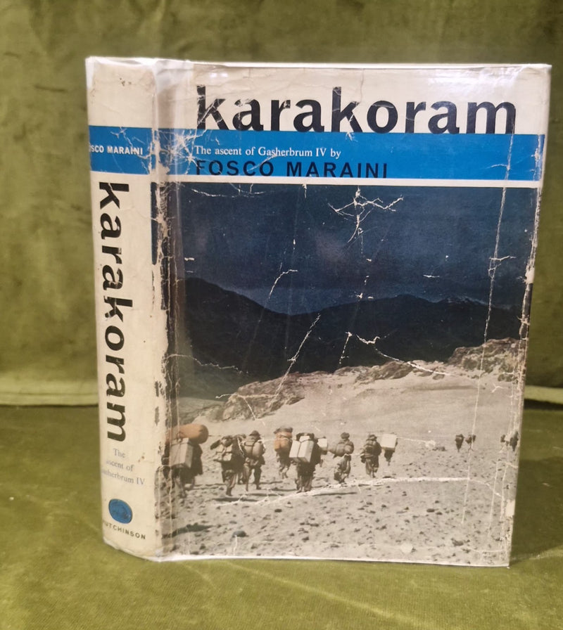 Karakoram The Ascent of Gasherbrum IV by Fosco Maraini Hardcover 1961 1st Ed.0