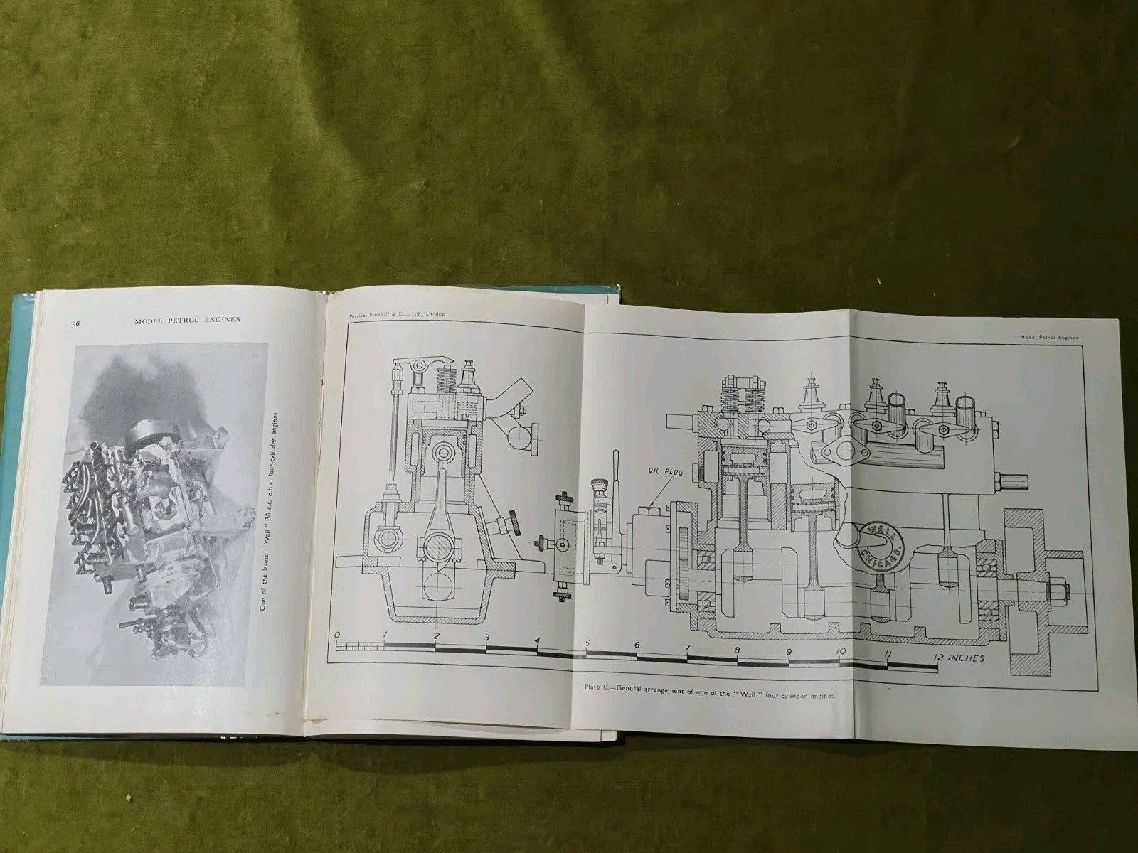 Model Petrol Engines , Edgar T Westbury , Rare Vintage Hardback5
