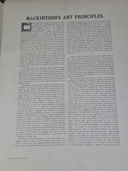 Charles Rennie Mackintosh Das Haus eines Kunstfreundes 2 Meister Incomplete3