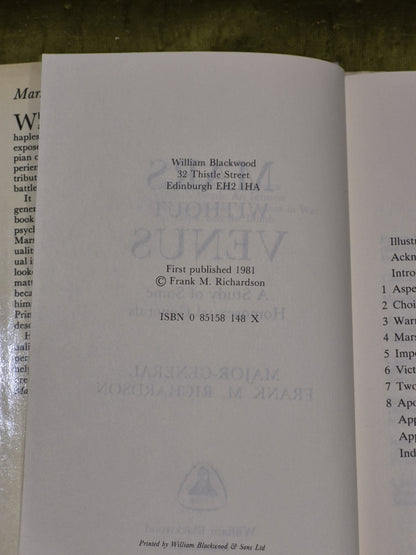 Frank M Richardson / Mars Without Venus A Study of Some Homosexual Generals5