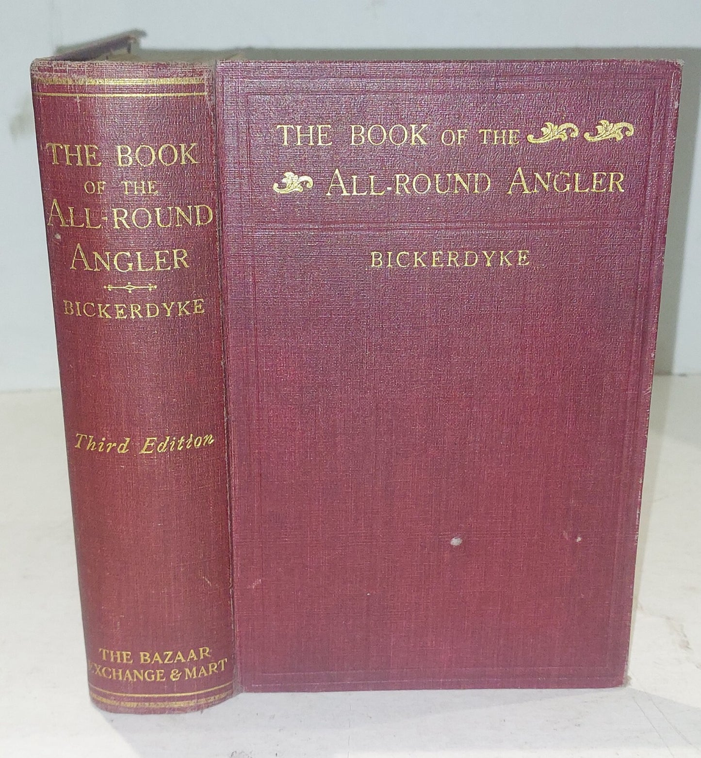  John Bickerdyke - The Book of the All-Round Angler - Vintage HardBack Book 0